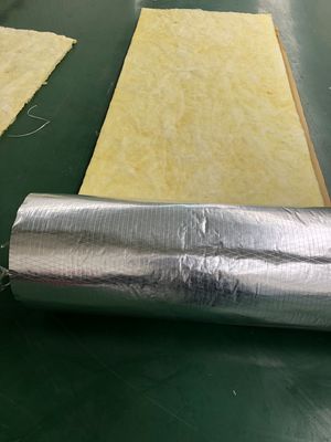 Aluminum Foil Faced Fiberglass Insulation Roll Thermal Acoustic Blanket for HVAC and Pipe Wrap