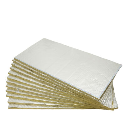 Fireproof Waterproof Aluminum Foil Rockwool Board for Thermal Insulation and Soundproofing