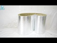 Selimut baru dari wol batu dengan permukaan aluminium foil